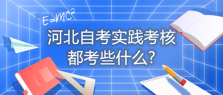 河北自考实践考核都考些什么?